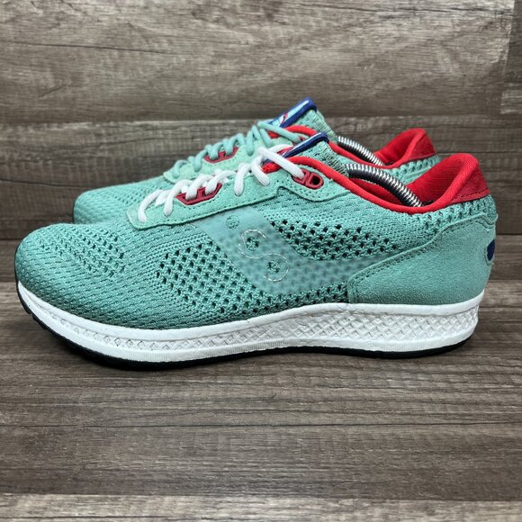 Saucony Shadow 5000 EVR Minty Fresh Green Womens Size 9.5 S70408-2 Running Shoes - Picture 4 of 12